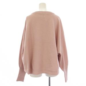 Spick&Span 25SS バルキーヤーンドルマンロングリブニット セーター 長袖 F ピンク 25080200541210