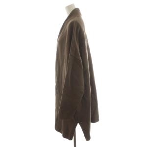 MUSE de Deuxieme Classe 21SS Twins cotton ショートガウン カーディガン 茶 ブラウン 21020500401010