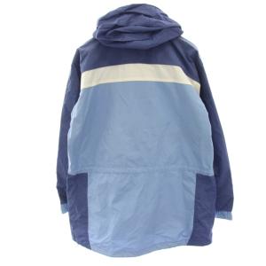 Columbia マウンテンパーカー ジャケット 上着 M 青 ブルー 水色 ライトブルー 切替デザイン ジップアップ /HN