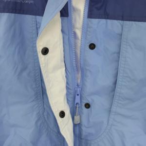 Columbia マウンテンパーカー ジャケット 上着 M 青 ブルー 水色 ライトブルー 切替デザイン ジップアップ /HN