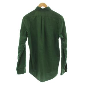 RALPH LAUREN シャツ 170/92A グリーン ボタンダウン 無地 長袖 /JP