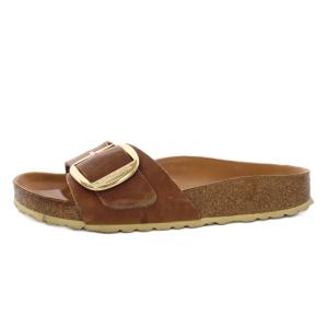 BIRKENSTOCK マドリッド ビッグバックル Madrid Big Buckle サンダル 38 茶 /TK