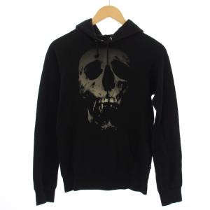 パーカー プルオーバー スカル ハート F ブラック 2CF-7840