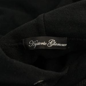 HYSTERIC GLAMOUR パーカー プルオーバー スカル ハート F ブラック 2CF-7840