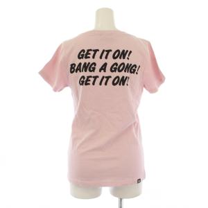 HYSTERIC GLAMOUR Tシャツ カットソー 半袖 クルーネック プリント F ピンク 0152CT01 /BM