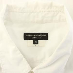 COMME des GARCONS HOMME AD2016 カジュアルシャツ 長袖 M 白 PS-B024 /KH