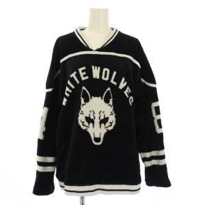 WHITE WOLVES HOCKEY pt SW ホッケースウェットシャツ トレーナー ボア 長袖 F