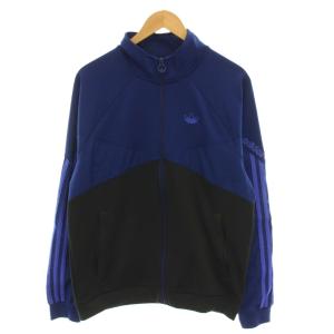 SPRT COLORBLOCK TRACK TOP トラックジャケット アウター O XL 青 ブルー