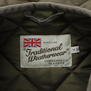 Traditional Weatherwear 中綿ジャケット キルティングジャケット ノーカラー アウター 34 ベージュ L22APQCO0329AA