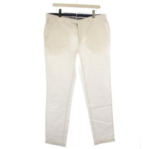 パンツ スラックス SKINNY FIT STRETCH ジップフライ 54 白 NU35/010 /TK