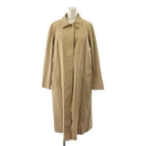 ステンカラーコート ロング丈 アウター 40 ベージュ /AN74