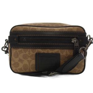 アカデミー シグネチャー クロスボディーバッグ ショルダーバッグ ブラック コッパー 69333 /KH