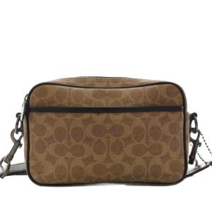 COACH アカデミー シグネチャー クロスボディーバッグ ショルダーバッグ ブラック コッパー 69333 /KH