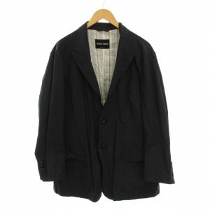 テーラードジャケット アウター 56 紺 黒 /YM