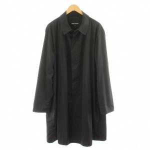 ステンカラーコート 54 ブラック