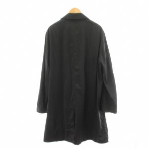 GIORGIO ARMANI ステンカラーコート 54 ブラック