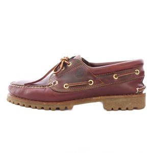 Timberland 3EYE CLASSIC DB 3アイクラシックデッキシューズ ローカット ローヒール タンクソール レザー