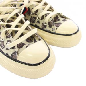 CONVERSE ALL STAR AGED LP OX スニーカー ヒョウ柄 レオパード US6.5 ベージュ 1SE687