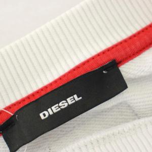 DIESEL スウェット トレーナー 長袖 XS 白 ホワイト /G