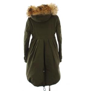 MONCLER EVANTHIA GIUBBOTTO ダウンコート 0 カーキ B20934983325
