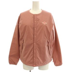 インサレーション カラーレス ジャケット 中綿 ノーカラージャケット ナイロン 36 ピンク 20S-KW-001