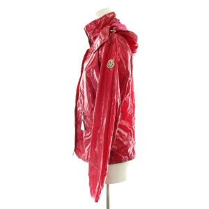 MONCLER ナイロンジャケット パーカー ジップアップ 1 ピンク 45042/50/54098 /KU