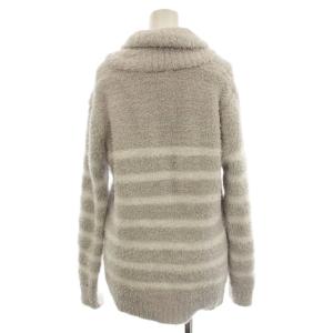 gelato pique 18SS 3点セット ルームウェア ボーダー カーディガン パンツ ストール パジャマ F グレー 181007