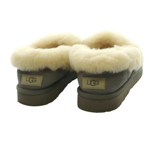 UGG australia Nita ムートンスリッポン ブーティ US7 24cm グレー /SS OS