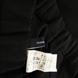 Framework 22SS ポリエステルトロジョガーパンツ イージーパンツ 38 黒 ブラック 22030220830110