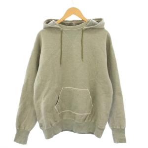 JOHN GLUCKOW ダブルフェイス後付けパーカー プルオーバー L グレー JG-CS13