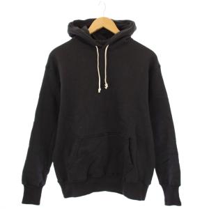 Set In Hood プルオーバーパーカー スウェット 長袖 裏起毛 40 黒 /KH
