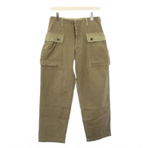 Lot 1907 MONKEY PANT モンキーパンツ スラックス ヘリンボーン ボタンフライ ワンカラー