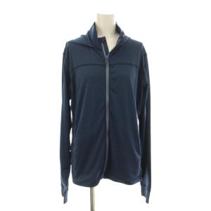 ジャケット 上着 XL ネイビー 長袖 フード付き ジップアップ /JP
