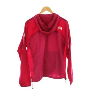 THE NORTH FACE ジャケット 上着 L 赤紫 フード付き 長袖 切り替えデザイン /JP