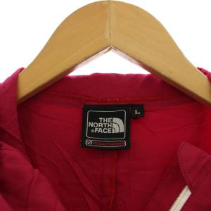 THE NORTH FACE ジャケット 上着 L 赤紫 フード付き 長袖 切り替えデザイン /JP