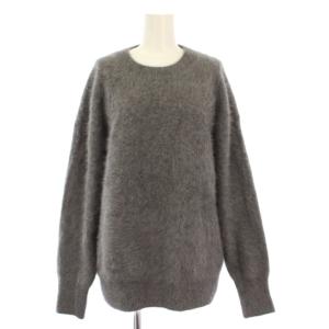 25AW ファークルーネックプルオーバー ニット セーター 長袖 F グレー WGZ1052205A0002