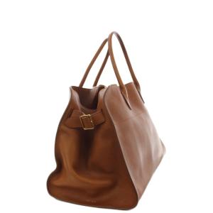 The Row SOFT MARGAUX 15 トートバッグ ブラウン