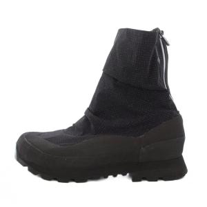 TNFレインブーツゴアテックス 長靴 雨靴 ショート 厚底 ワンカラー US6 24cm 黒 ブラック