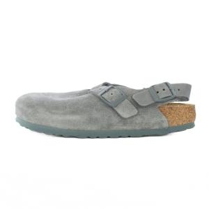 BIRKENSTOCK Tokio Suede トキオスエード ストラップサンダル ラウンドトゥ 24.5cm 青 ブルー グレー