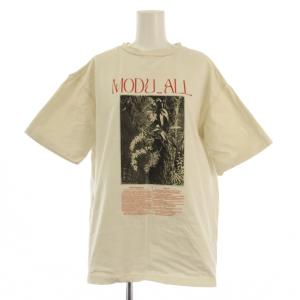 24SS CONCEPT PRINT TEE Tシャツ カットソー 半袖 クルーネック プリント F アイボリー