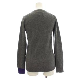 N°21 カシミヤ100％ ニット 長袖 セーター 36 グレー P18IN2M A0507003 /G