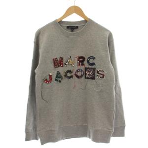 ビジューロゴ スタッズ スウェット トレーナー 長袖 XS グレー M4007609 /G