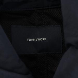 Framework 25SS タスランウェザーチョアジャケット ナイロン 38 紺 ネイビー 25020220300010