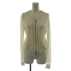 SHEER PARKA ジップアップ 38 アイボリー 42122
