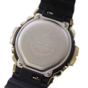 CASIO G-SHOCK 腕時計 デジタル メタルベゼル 黒 ゴールドカラー GM-6900G /KH