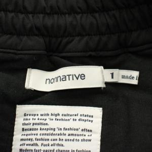 nonnative HIKER EASY PANTS イージーパンツ ナイロン 1 黒 ブラック NN-P4316 /AN17