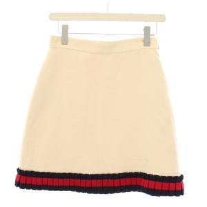 台形スカート ミニ シェリーLINE 40 白 453892 /KH