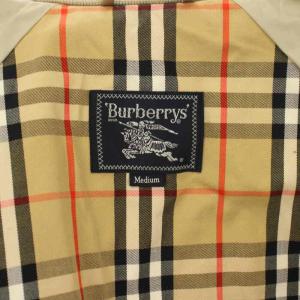 burberrys ヴィンテージ スイングトップジャケット ジップアップ 裏地ノバチェック M ベージュ
