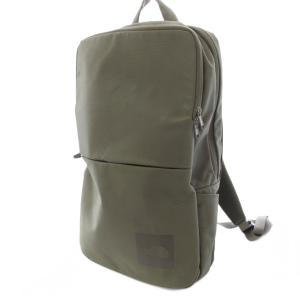 THE NORTH FACE シャトルデイパックスリム リュックサック ナイロン ワンカラー ロゴ カーキ NM81603 /BB