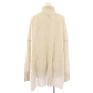 Spick&Span PURECASHMERE タートルプルオーバー カシミヤ100％ ニット セーター 長袖 F アイボリー